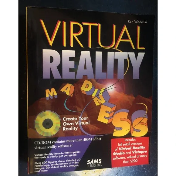 Virtual Reality Madness Software Big Box PC Rare